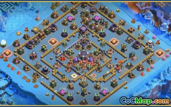CoC Town Hall 15 Base Layouts & Maps | Trophy & War Defense #30516