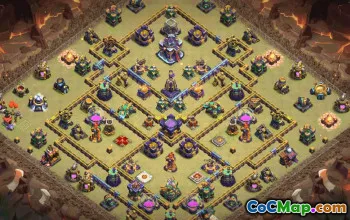 CoC Town Hall 15 Base Layouts & Maps | Trophy & War Defense #30903