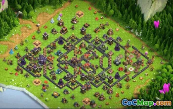CoC Town Hall 15 Base Layouts & Maps | Trophy & War Defense #31433