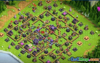 CoC Town Hall 15 Base Layouts & Maps | Trophy & War Defense #31559