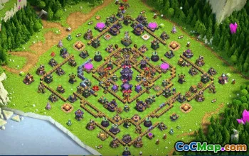 CoC Town Hall 15 Base Layouts & Maps | Trophy & War Defense #31628