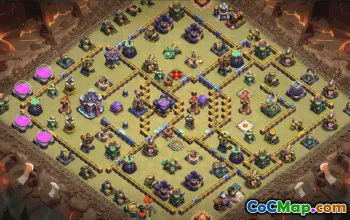 CoC Town Hall 15 Base Layouts & Maps | Trophy & War Defense #31714