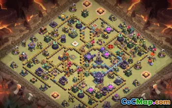 CoC Town Hall 15 Base Layouts & Maps | Trophy & War Defense #31990