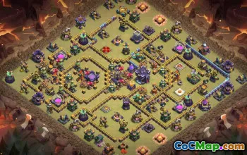 CoC Town Hall 15 Base Layouts & Maps | Trophy & War Defense #31996
