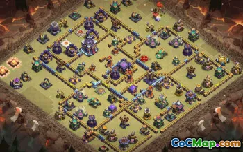 CoC Town Hall 15 Base Layouts & Maps | Trophy & War Defense #32172
