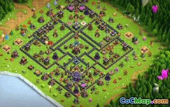 CoC Town Hall 15 Base Layouts & Maps | Trophy & War Defense #32782