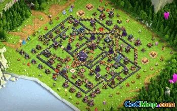 CoC Town Hall 15 Base Layouts & Maps | Trophy & War Defense #32906