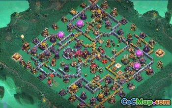 CoC Town Hall 15 Base Layouts & Maps | Trophy & War Defense #33757