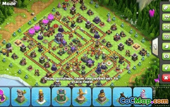 CoC Town Hall 15 Base Layouts & Maps | Trophy & War Defenses #31678