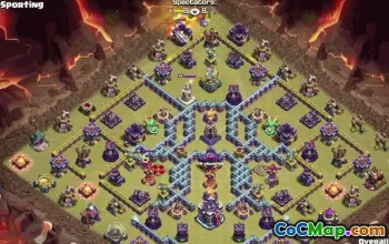 CoC Town Hall 15 Base Layouts & Maps | Trophy & War Defenses #33305