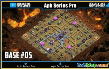 CoC Town Hall 15 Base Layouts & Maps | Trophy & War Designs #30292