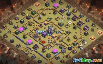 CoC Town Hall 15 Base Layouts & Maps | Trophy & War Designs #31111