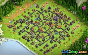 CoC Town Hall 15 Base Layouts & Maps | Trophy & War Designs #33378