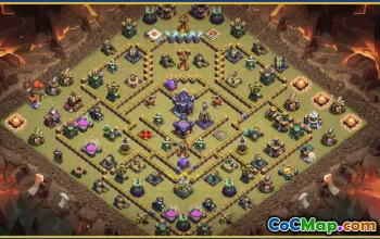CoC Town Hall 15 Base Layouts & Maps | Trophy, War, Farming #27908