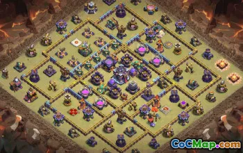 CoC Town Hall 15 Base Layouts & Maps | Trophy, War, Farming #33427