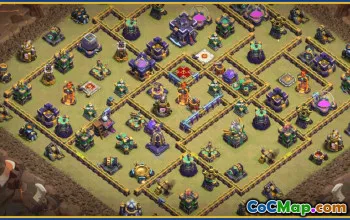CoC Town Hall 15 Base Layouts & Maps | Trophy, War & Home Village #28520