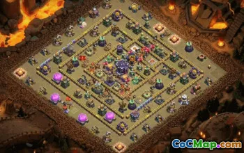CoC Town Hall 15 Base Layouts & Maps | Trophy, War & Home Village #29997