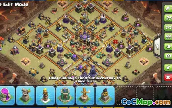 CoC Town Hall 15 Base Layouts & Maps | Trophy, War & Home Village #30732