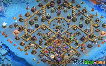 CoC Town Hall 15 Base Layouts & Maps | Trophy, War, Home Village #30745
