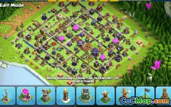 CoC Town Hall 15 Base Layouts & Maps | Trophy, War, Home Village #30769