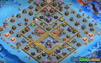 CoC Town Hall 15 Base Layouts & Maps | Trophy, War & Home Village #30835
