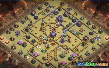CoC Town Hall 15 Base Layouts & Maps | Trophy, War, Home Village #30843