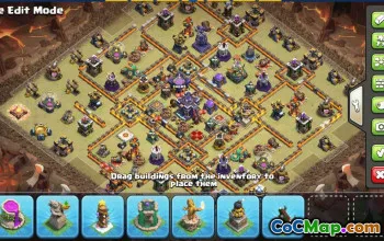 CoC Town Hall 15 Base Layouts & Maps | Trophy, War & Home Village #30846