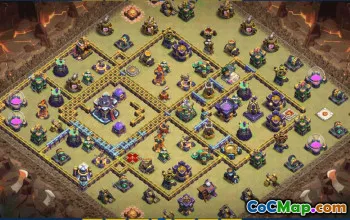 CoC Town Hall 15 Base Layouts & Maps | Trophy, War, Home Village #30877