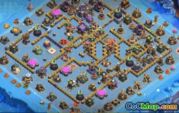 CoC Town Hall 15 Base Layouts & Maps | Trophy, War & Home Village #30983