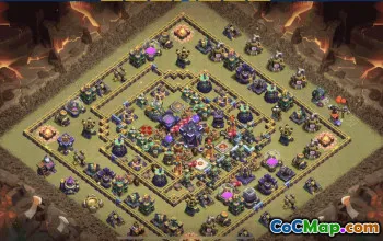 CoC Town Hall 15 Base Layouts & Maps | Trophy, War & Home Village #31088