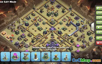 CoC Town Hall 15 Base Layouts & Maps | Trophy, War, Home Village #31122