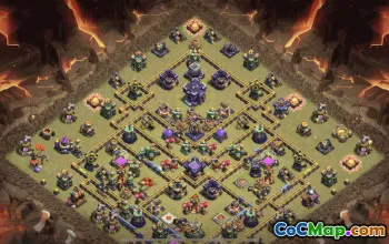CoC Town Hall 15 Base Layouts & Maps | Trophy, War, Home Village #31123