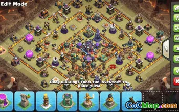 CoC Town Hall 15 Base Layouts & Maps | Trophy, War & Home Village #31154