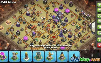 CoC Town Hall 15 Base Layouts & Maps | Trophy, War, Home Village #31155