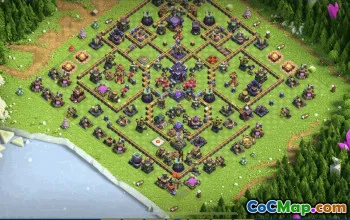 CoC Town Hall 15 Base Layouts & Maps | Trophy, War & Home Village #31249