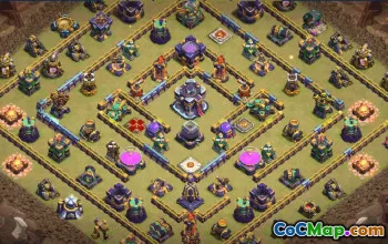 CoC Town Hall 15 Base Layouts & Maps | Trophy, War & Home Village #31271