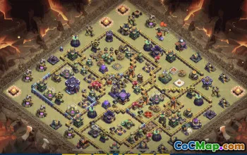 CoC Town Hall 15 Base Layouts & Maps | Trophy, War, Home Village #31355