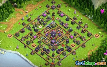 CoC Town Hall 15 Base Layouts & Maps | Trophy, War & Home Village #31574