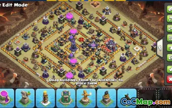 CoC Town Hall 15 Base Layouts & Maps | Trophy, War, Home Village #31695