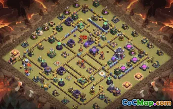 CoC Town Hall 15 Base Layouts & Maps | Trophy, War & Home Village #31789