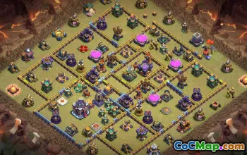 CoC Town Hall 15 Base Layouts & Maps | Trophy, War & Home Village #31929