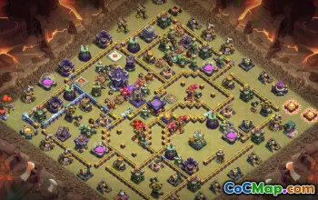 CoC Town Hall 15 Base Layouts & Maps | Trophy, War, Home Village #31999