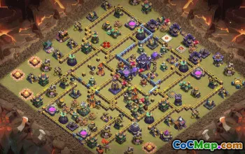 CoC Town Hall 15 Base Layouts & Maps | Trophy, War & Home Village #32014