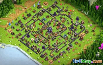 CoC Town Hall 15 Base Layouts & Maps | Trophy, War, Home Village #32028