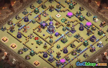 CoC Town Hall 15 Base Layouts & Maps | Trophy, War & Home Village #32065