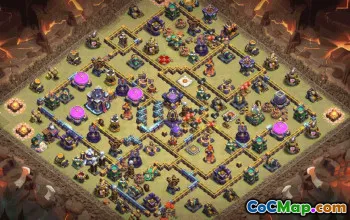 CoC Town Hall 15 Base Layouts & Maps | Trophy, War & Home Village #32068