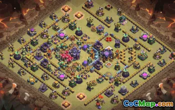 CoC Town Hall 15 Base Layouts & Maps | Trophy, War & Home Village #32117