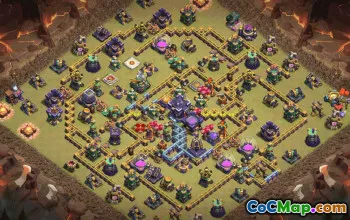 CoC Town Hall 15 Base Layouts & Maps | Trophy, War, Home Village #32124