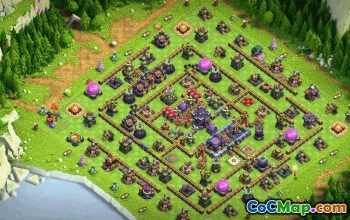 CoC Town Hall 15 Base Layouts & Maps | Trophy, War, Home Village #32234