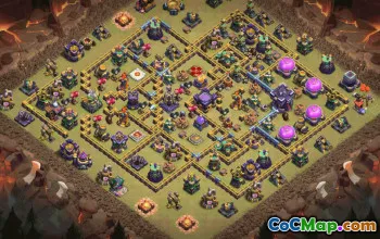 CoC Town Hall 15 Base Layouts & Maps | Trophy, War & Home Village #32240